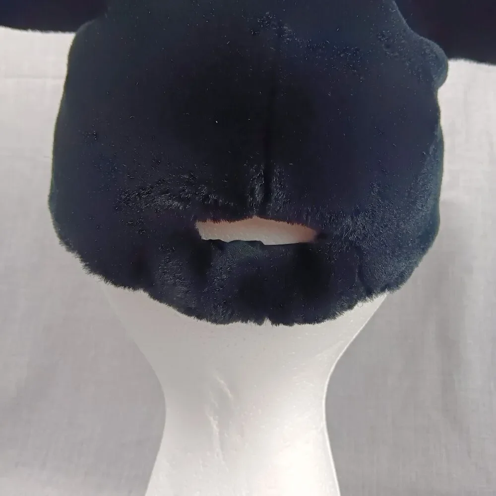 Walt Disney World Mickey Mouse Head Hat Plush Elastic Back Vintage Toddler Size